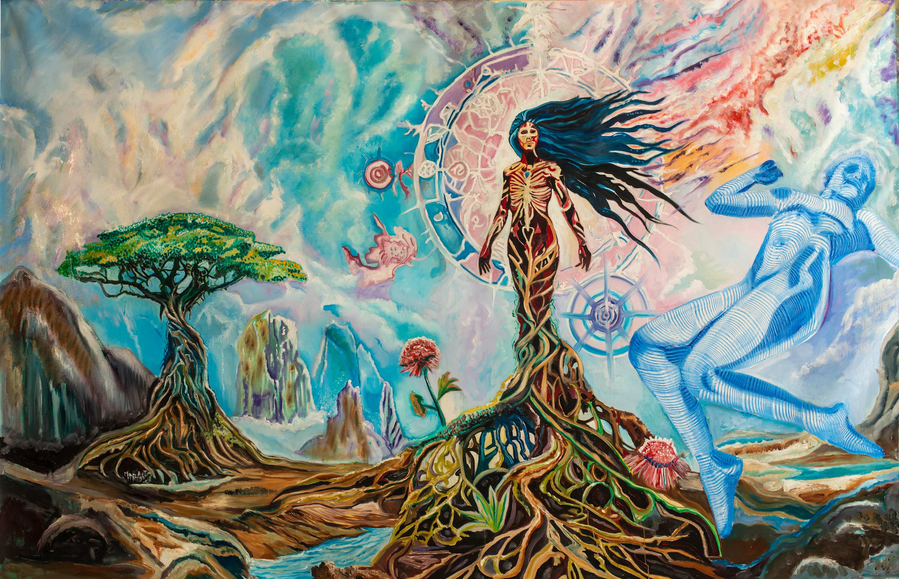 Divine Symmetry feature work by Oscar Luis Martínez