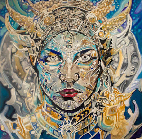 Painting by Oscar Luis Martínez